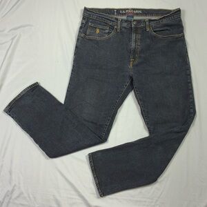 U.S. Polo Association Active Stretch Men’s Size 36x30 Denim Blue Jeans Cotton